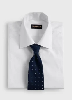 Woven Silk Dot Tie