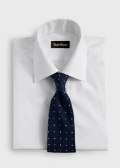 Woven Silk Dot Tie