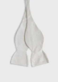 Woven Silk Grosgrain Bow Tie