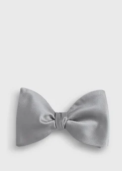 Woven Silk Grosgrain Bow Tie