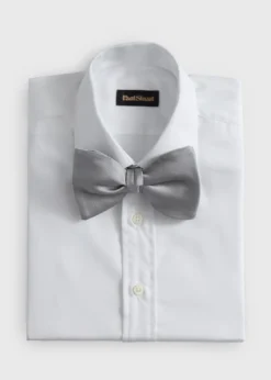 Woven Silk Grosgrain Bow Tie