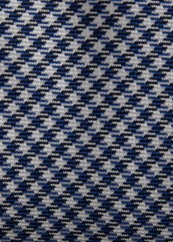 Woven Silk Houndstooth Tie