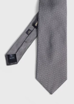 Woven Silk Micro Deco Tie