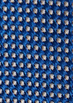 Woven Silk Micro Dot Tie