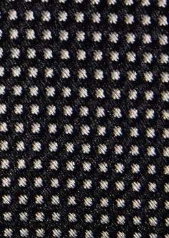 Woven Silk Micro Dot Tie