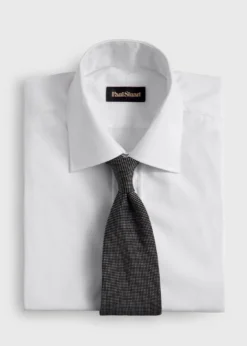 Woven Silk Micro Dot Tie