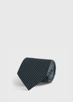 Woven Silk Micro Jacquard Tie