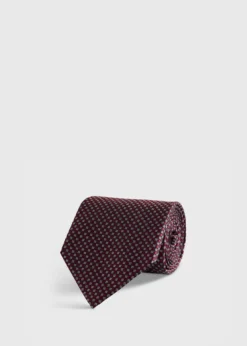Woven Silk Micro Jacquard Tie