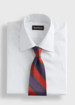 Woven Silk Multicolor Stripe Tie