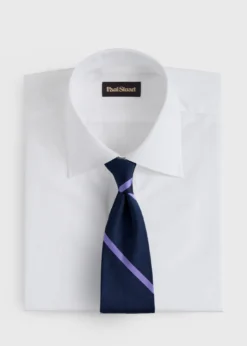 Woven Silk Regimental Stripe Tie