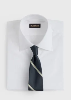 Woven Silk Regimental Stripe Tie